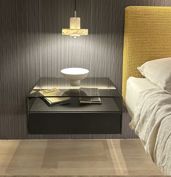 Suspended bedside cabinets Hom Bedside Wildwood - pair