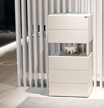 Cassettiera Dresser Air Laccato Spago