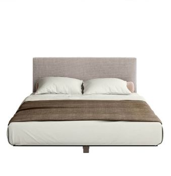 Letto Fluttua con Testata in Tessuto Francis 
