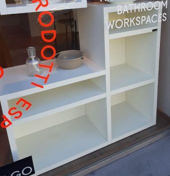 30mm double-sided bookcase
