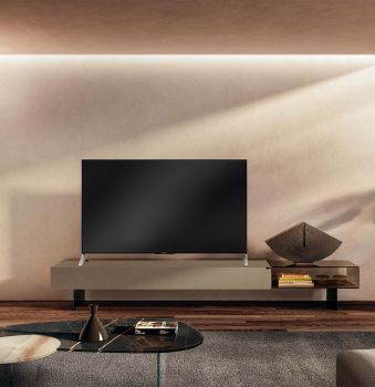 Mobile TV 36e8 Glass Champagne Metal
