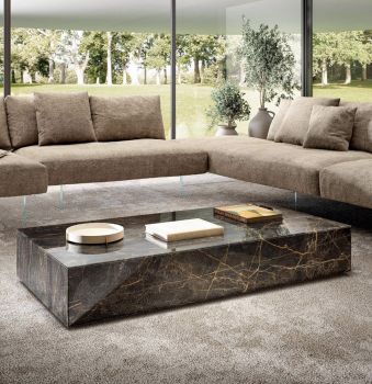 Materia xGlass Glossy Port Saint Laurent coffee table