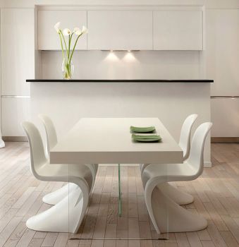 Tavolo Air Laccato Bianco