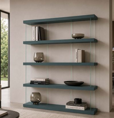 Libreria Air Laccata Ottanio L 131