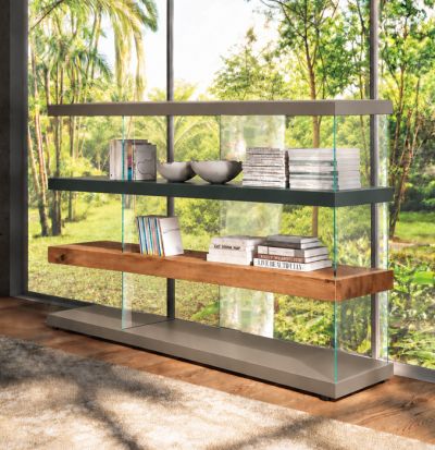 Libreria Air Wildwood Grafite Fango L 184