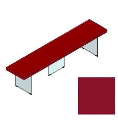 Panca Air Laccato Rosso L 190