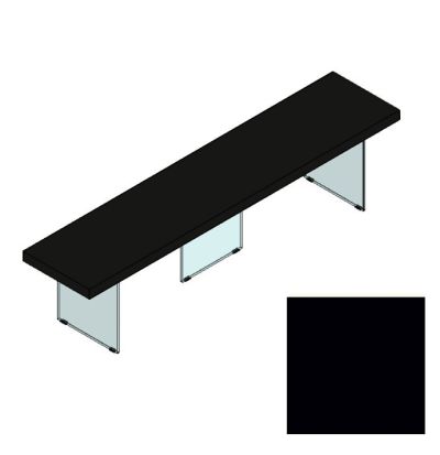 Panca Air Laccato Nero L 190