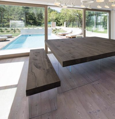 Panca Air Wildwood Grigio L 190