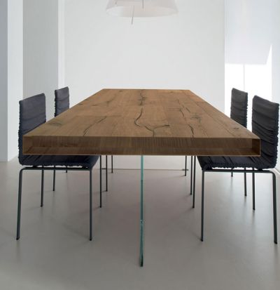 Tavolo Air Wildwood Naturale Teste Aperte