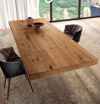 Tavolo AIR in Legno Wildwood Scuro
